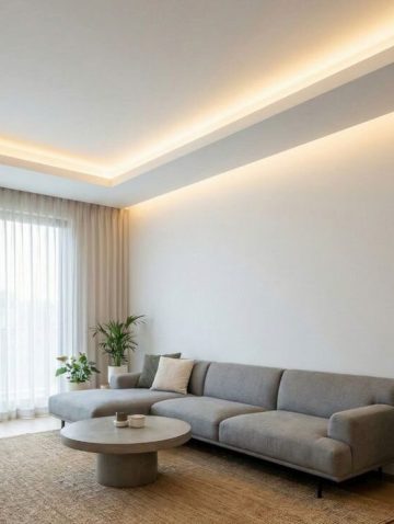 Simple Perimeter Drop Ceiling